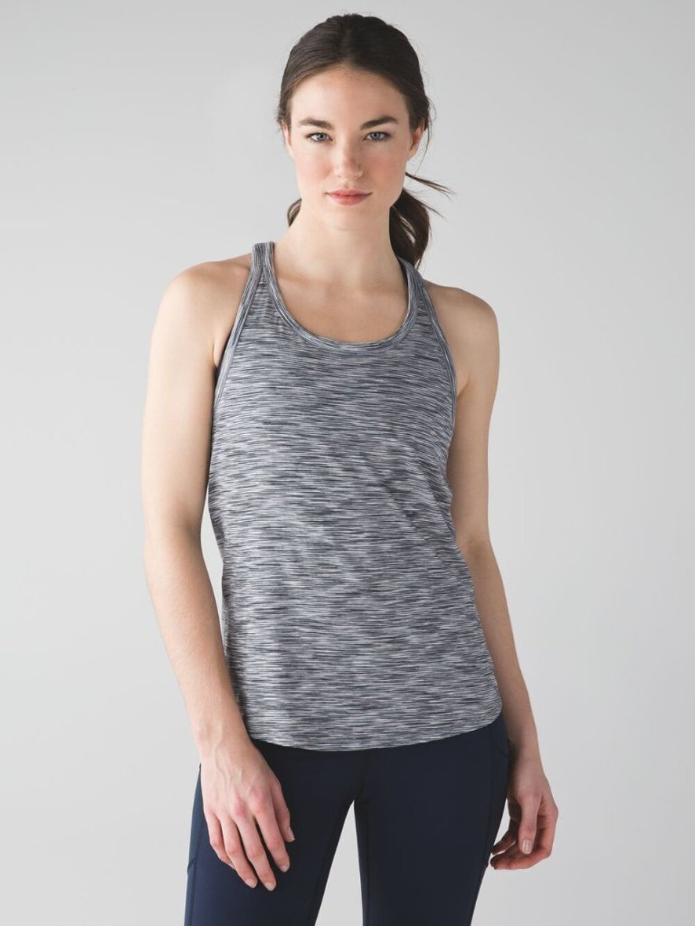 Lululemon Women's Yogi Everyday Tank - White/Black